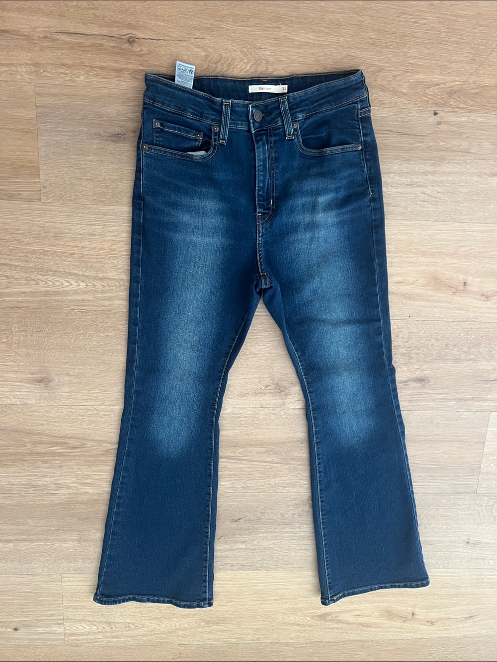 Levi's Women's Dark Blue Flare Jeans